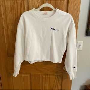 Champion Crop Sweatshirt Size Small